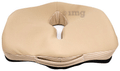 Sleepsia Advance Orthopaedic Coccyx Seat Cushion/Pillow with Memory Foam Beige thumbnail