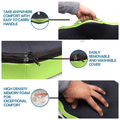 Sleepsia Advance Orthopaedic Coccyx Seat Cushion/Pillow with Memory Foam Green thumbnail