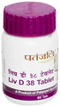 Patanjali Ayurveda Liv D 38 Tablet thumbnail