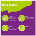 PeeBuddy Stand and Pee Reusable Urination Funnel thumbnail