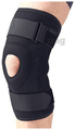 Medtrix Functional Open Patella Hinge Knee Support XXXL Black thumbnail