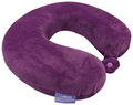 Viaggi Super Soft Memory Foam Neck Pillow Egg Plant thumbnail