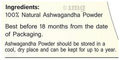 Wonderelements Ashwagandha Powder thumbnail