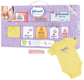 Johnson's Baby Care Collection Gift Box with Organic Cotton Bib - 8 Gift Items thumbnail