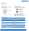 Omron Hem-7121 J BP Monitor thumbnail