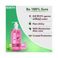 Eqsta Rose with Aloe Vera Moisturiser Hand Sanitizer thumbnail