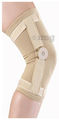 Kudize Hinged Knee Cap Tubular Knee Support Large Beige thumbnail
