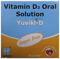 Yuvikl-D Oral Solution Strawberry Sugar Free thumbnail