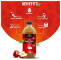 Neuherbs Organic Apple Cider Vinegar with Mother-USDA Organic Certified-Raw, Unfiltered, Unpasteurized thumbnail