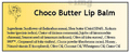 Fuschia Natural Handmade Lip Balm Choco Butter thumbnail