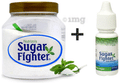 Sugar Fighter Stevia Powder 250gm with Liquid Sweetener 10ml Free thumbnail