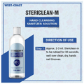 Stericlean-M Hand Cleansing Sanitizer Solution (100ml Each) thumbnail