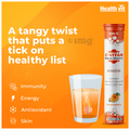 HealthVit C-Vitan Natural Vitamin C 1000mg Orange Effervescent Tablet thumbnail
