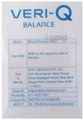 Veri-Q MGS01A Balance Blood Glucose Test Strip thumbnail