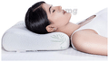 Fovera Orthopedic Memory Foam Cervical Pillow Standard White Bamboo thumbnail