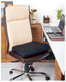 Fovera Tri-Foam Seat Cushion Large Mesh Black thumbnail
