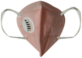 Kalor KN95 Anti-Pollution Face Mask Peach with Breathing Valve thumbnail