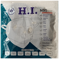 H.I. Black N95 PM2.5 Particulate Respirator Face Mask with Breathing Valve thumbnail