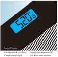 Health Sense PS 115 Dura-Glass Digital Personal Body Weighing Scale Black thumbnail