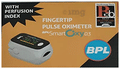 BPL Smart Oxy03 Fingertip Pulse Oximeter with Perfusion Index thumbnail