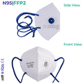Care View Universal CV1221HV N95 FFP2 Certified Headloop with & Exhalation Valve with 6 Layers Filtration Protective Mask thumbnail