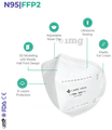 Care View Universal CV1221 N95 FFP2 Certified Earloop with 6 Layers Filtration Protective Mask thumbnail