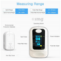 Sansui Fingertip Pulse Oximeter with Audio Visual Alarm White thumbnail