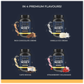 Nutrabay Gold Tri-Blend Whey Protein Rich Chocolate Creme thumbnail