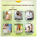 Saffola Immuniveda Golden Turmeric Milk Mix thumbnail