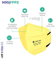 Care View Universal CV1221H N95 FFP2 Certified Headloop with 6 Layers Filtration Protective Mask thumbnail