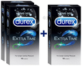 Sexual Wellness Combo of Durex Extra Time 10 Condom (Buy 2 Get 1 Free) and Durex Play Massage 2 in 1 Intimate Lubricant & Massage Gel 200ml thumbnail
