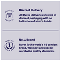 Sexual Wellness Combo of Durex Extra Time 10 Condom (Buy 2 Get 1 Free) and Durex Play Massage 2 in 1 Intimate Lubricant & Massage Gel 200ml thumbnail