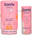 Sanfe Miracle Period Set of Reusable Menstrual Cup Medium and Feminine Cramp Relief Roll On 10ml thumbnail