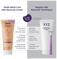 Sanfe Bikini Line Hair Removal Lavender & Aloe Vera Cream thumbnail