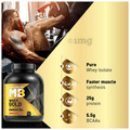 MuscleBlaze Whey Gold Whey Protein Isolate Only Powder Strawberry Shake thumbnail