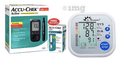 BP and Glucose Meter Combo of Accu-Chek Active Blood Glucometer Kit (Box of 10 Test Strips Free) and Dr Morepen BP02 Blood Pressure Monitor thumbnail