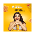 Warm Milk Mix Recipe of 1mg Turmeric Drops with Piperine 30ml, 1mg Panch Tulsi Drops 30ml and Dabur Honey Squeezy Buy 1 Get 1 Free 225gm thumbnail