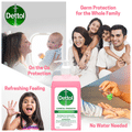 Dettol Combo Pack of Antiseptic Liquid 250ml & Clinical Strength Antiseptic Hand Rub Sanitizer 500ml thumbnail