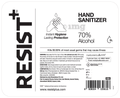 Resist+ 70% Alcohol Hand Sanitizer thumbnail
