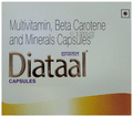 Diataal Multivitamin, Beta Carotene and Minerals Capsule thumbnail