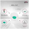 Tynor K 09 Heel Cup Silicone Pair Small thumbnail