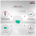 Tynor K 09 Heel Cup Silicone Pair Medium thumbnail