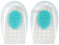 Tynor K 02 Heel Cushion Silicone Pair Large thumbnail