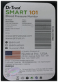 Dr Trust Smart 101 Blood Pressure Monitor Black thumbnail