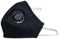 Advind Healthcare Smog Guard N95 Adult Mask with 1 Valve Free Size Black thumbnail
