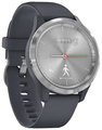 Garmin Vivomove 3S Hybrid Smartwatch Granite Blue with Silver thumbnail