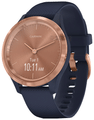 Garmin Vivomove 3S Hybrid Smartwatch Navy with Rose Gold thumbnail