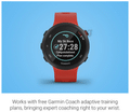 Garmin Forerunner 45 Wearable GPS Running Smartwatch Lava Red thumbnail