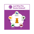 Zingavita Strong Immunity Multivitamin Gummies for kids (with Blueberry & Elderberry) Tangy Mango thumbnail