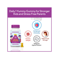 Zingavita Strong Immunity Multivitamin Gummies for kids (with Blueberry & Elderberry) Tangy Mango thumbnail